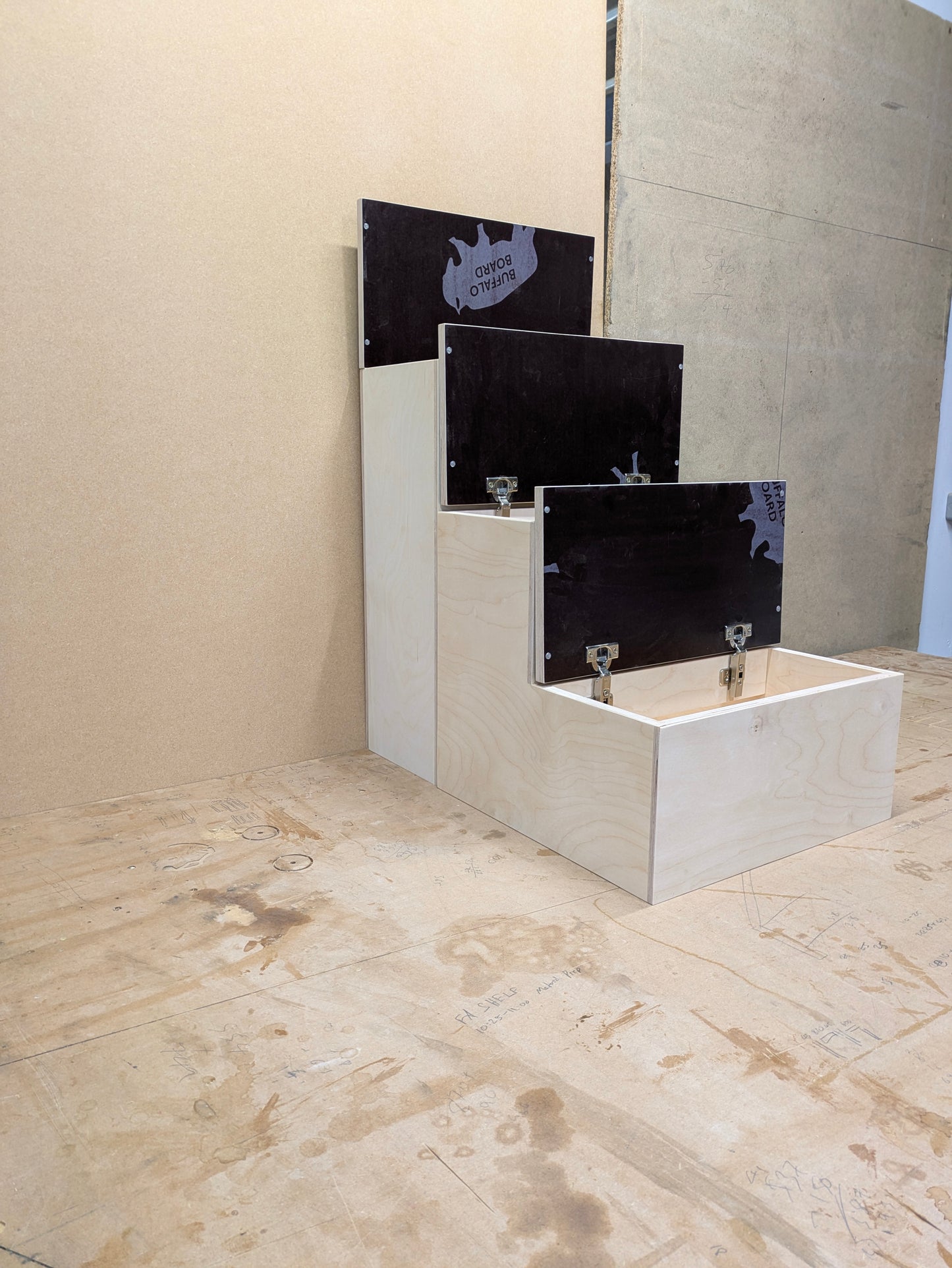 Storage Steps with optional third step