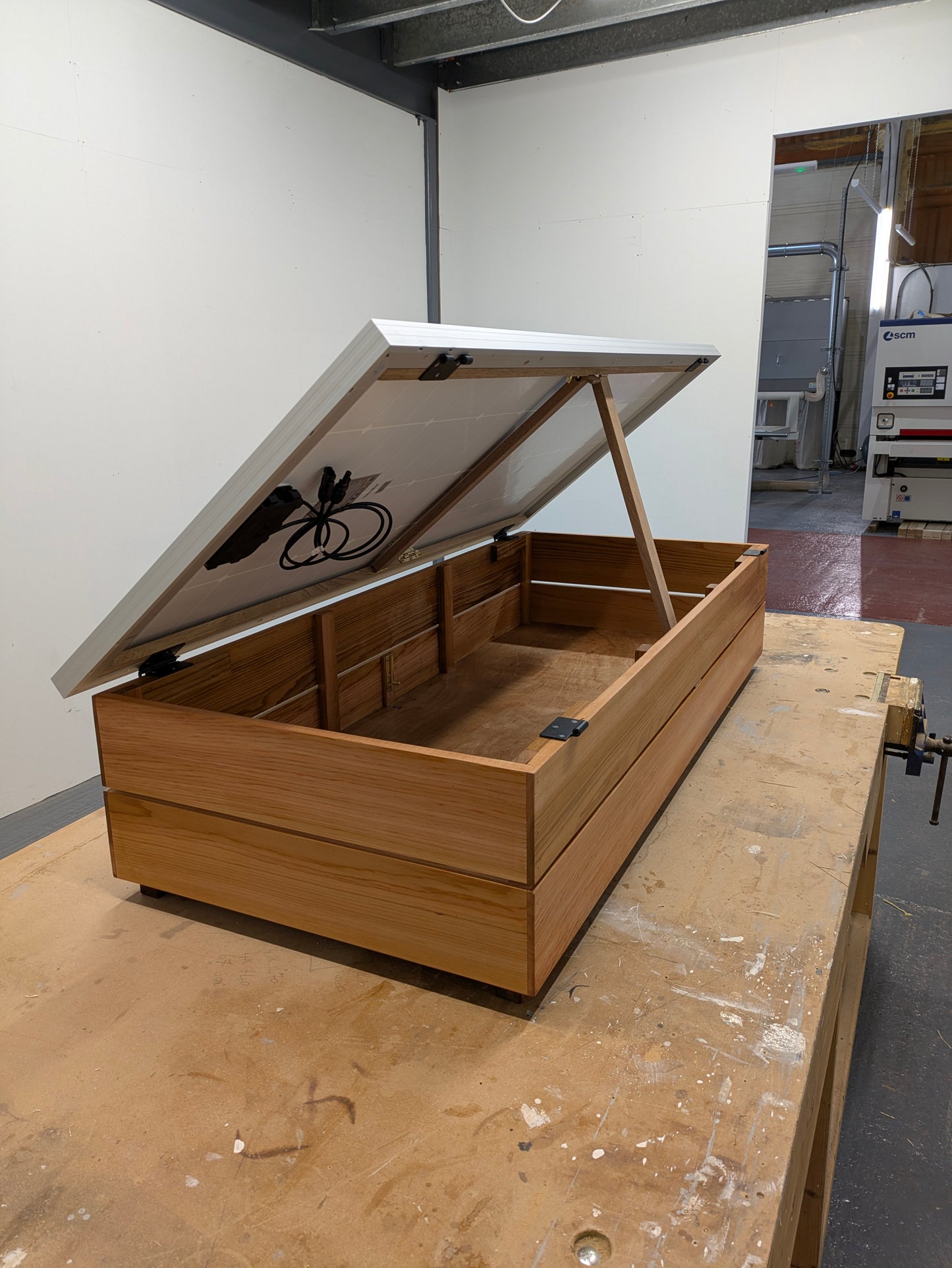 Solar Roof Box - Space and Power for your boat