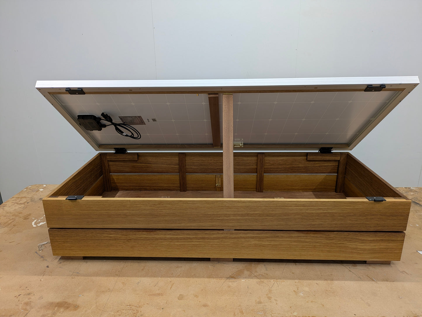Solar Roof Box - Space and Power for your boat