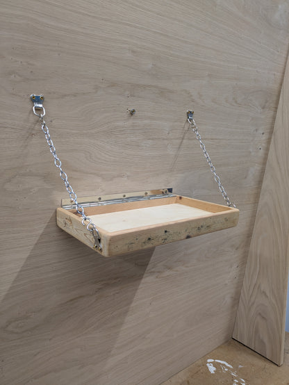 Ellie Shelf - Fold Up, Adjustable Shelf, great for slanted walls