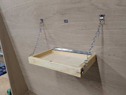 Ellie Shelf - Fold Up, Adjustable Shelf, great for slanted walls