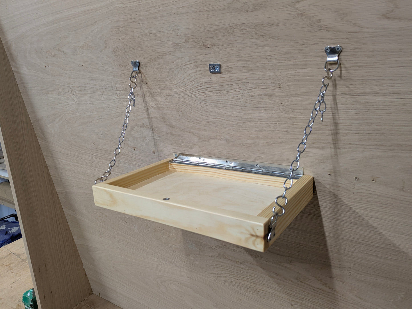 Ellie Shelf - Fold Up, Adjustable Shelf, great for slanted walls